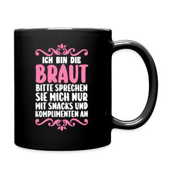 Bachelor Party Team Bride Hen Party - Full Colour Mug - black - Right