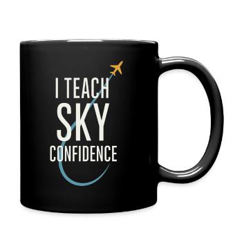 Instructeur de vol Cfi Pilote Instructeur d’aviation - Mug uni - noir - Droite