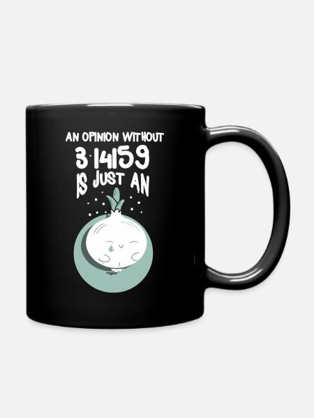 Mathe Mathematik Lehrer Spruch Mathelehrer Lustig - Tasse einfarbig - Schwarz