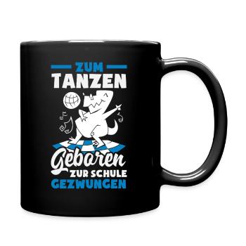 Danser - Mug uni - noir - Droite