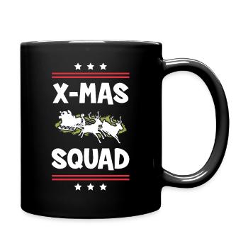 X-Mas Squad - Full Colour Mug - black - Right