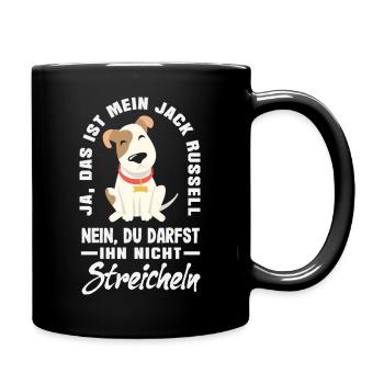 Drôle de Jack Russell Propriétaire Cadeau - Mug uni - noir - Droite