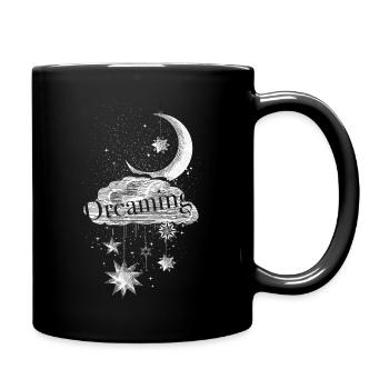 Rêveur de Nuages de Nuage Désireux - Mug uni - noir - Droite