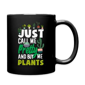 Garten- Und Pflanzenliebhaber Geschenke - Tasse einfarbig - Schwarz - Rechts