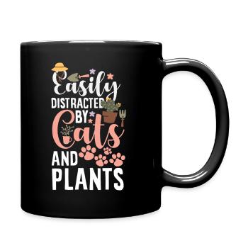 Cadeaux pour les jardins et les amoureux des plantes - Mug uni - noir - Droite