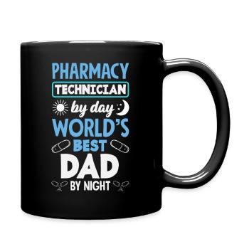 Apotheker Pharmazeutisch-technischer - Tasse einfarbig - Schwarz - Rechts
