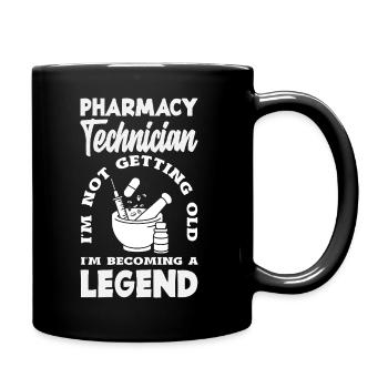 Pharmacist Pharmaceutical Technical - Full Colour Mug - black - Right