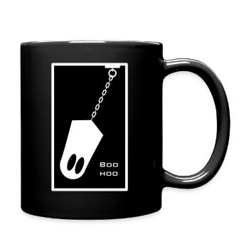 Geist in der Kette - Tasse einfarbig - Schwarz - Rechts