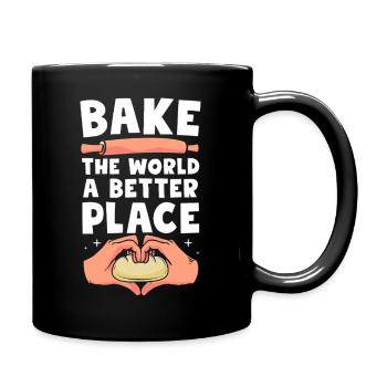 Baker Baker Baking - Mug uni - noir - Droite