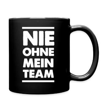 Mon équipe - Mug uni - noir - Droite
