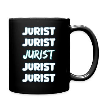 Jurist als Beruf - Tasse einfarbig - Schwarz - Rechts