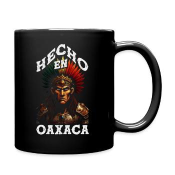 Mexiko Stolz & Heimat Mexikaner Mexico Flagge - Tasse einfarbig - Schwarz - Rechts