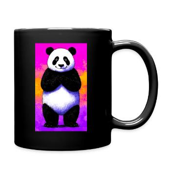 panda - Full Colour Mug - black - Right