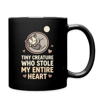 Sugar Glider Mom Exotic Pet Lover - Full Colour Mug - black - Right