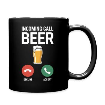 Bier Appel entrant Bière JGA Herren Männerabend - Mug uni - noir - Droite