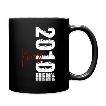 16th Birthday Gift Original May 2010 - Full Colour Mug - black - Right