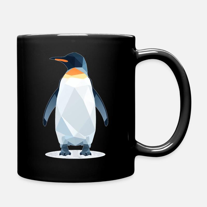 Pinguin Style - Tasse einfarbig - Schwarz