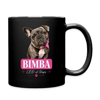 Naps CEO Girl - Full Colour Mug - black - Right