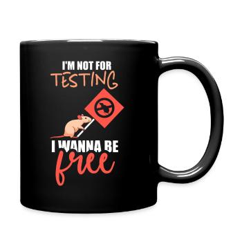 Rat, rat de maison, propriétaire de rats, amoureux des rats - Mug uni - noir - Droite