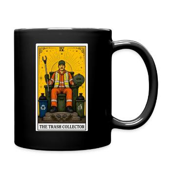 Rambeau-poubelle | Profession de Vente Tarot - Mug uni - noir - Droite