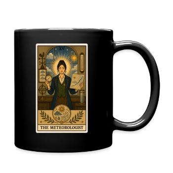 Meteorologist | Weather Tarot - Full Colour Mug - black - Right