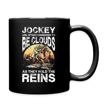 Jockey Are Often Considered To Be Clouds As They - Full Colour Mug - black - Right