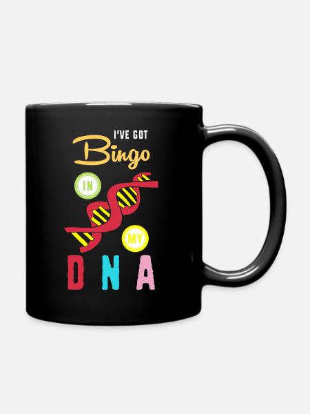 Bingo - Tasse einfarbig - Schwarz