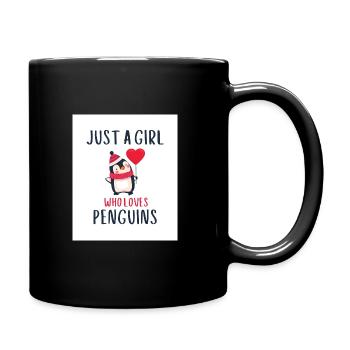 PENGUINS - Mug uni - noir - Droite