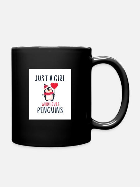PENGUINS - Tasse einfarbig - Schwarz