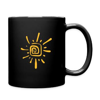 Sun - Full Colour Mug - black - Right