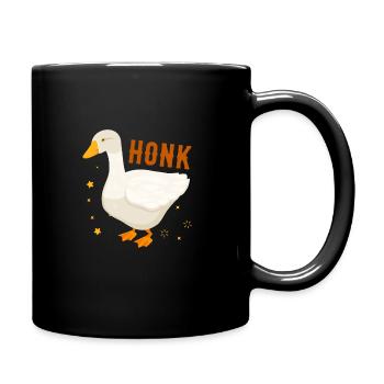 HONK (Light Version) - Tasse einfarbig - Schwarz - Rechts