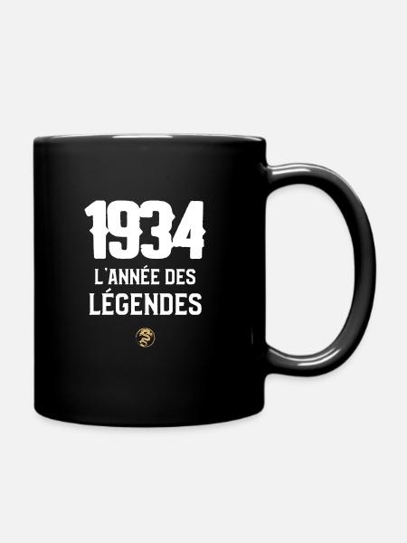 1934 - Mug uni - noir