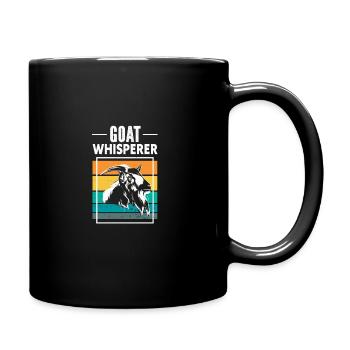 Chuchoteur de chèvre - Mug uni - noir - Droite