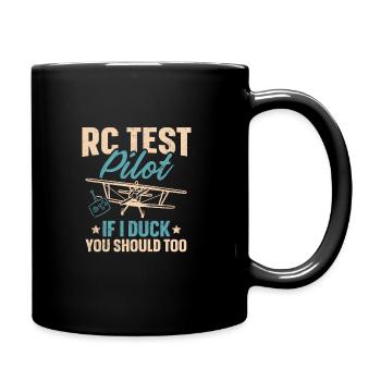 RC Avion RC Avion RC Pilote d’essai - Mug uni - noir - Droite