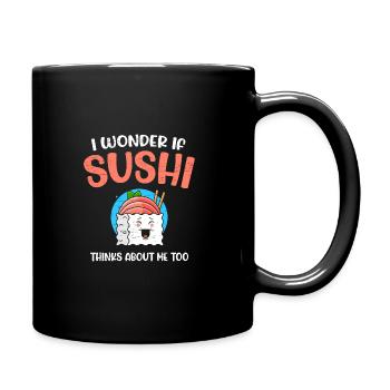 Sushi Roll Sushi - Mug uni - noir - Droite
