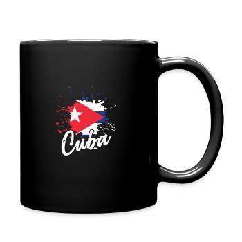 | du drapeau cubain Cuba - Mug uni - noir - Droite