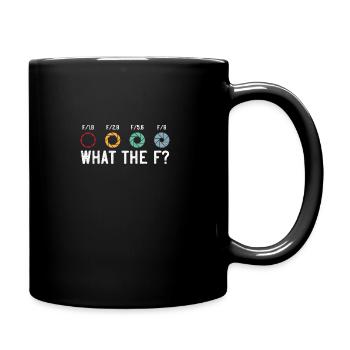 What The F | Photographer - Full Colour Mug - black - Right
