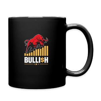 Börsenhändler Forex Trader Investor Trading - Tasse einfarbig - Schwarz - Rechts