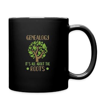 Arbre généalogique Historien de la famille Généalogie Généalogie - Mug uni - noir - Droite