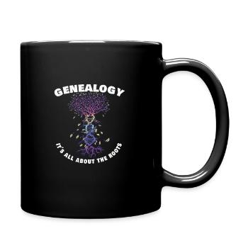 Arbre généalogique Historien de la famille Généalogie Généalogie - Mug uni - noir - Droite