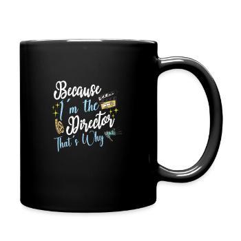 writer producer actor director filmmaker - Tasse einfarbig - Schwarz - Rechts