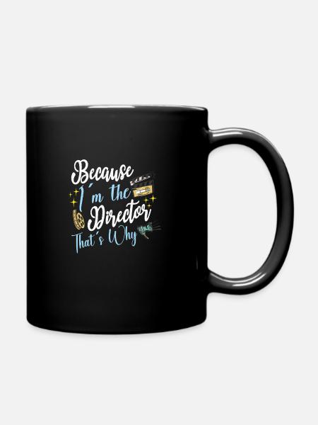 writer producer actor director filmmaker - Tasse einfarbig - Schwarz