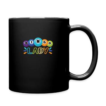 Bingo Jeu de cartes Grand-mère Bingo Joueur Bingo Cartes - Mug uni - noir - Droite