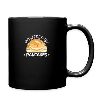 Pancake Maker Pancake Lover Drôle de gaufre - Mug uni - noir - Droite