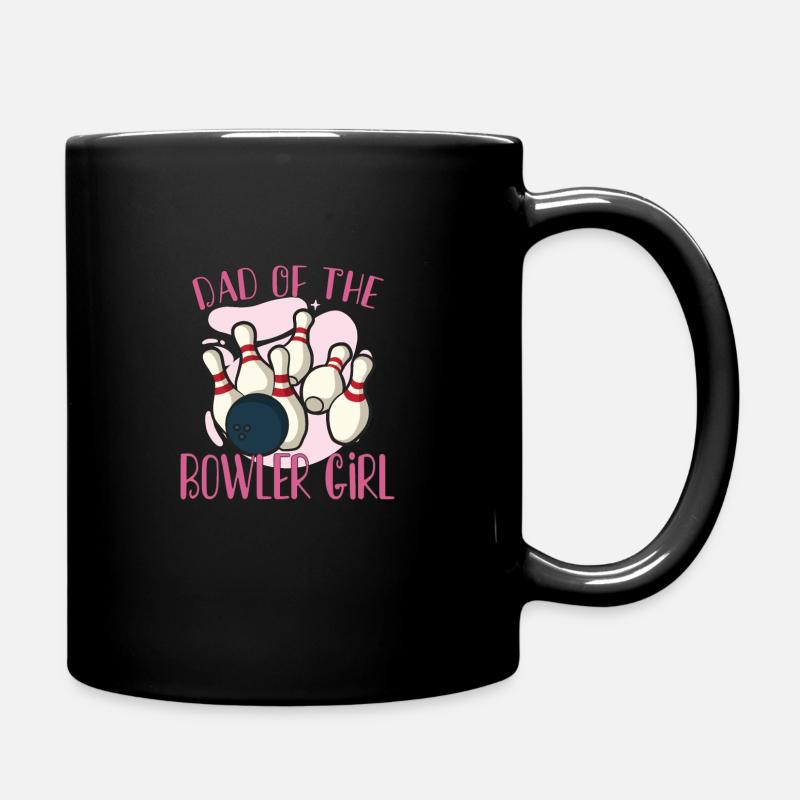 Drôle bowling Team Bowler Strike Idée cadeau - Mug uni - noir
