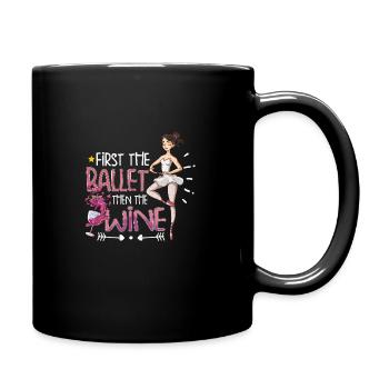 Ballet Ballerina Dance Dancer Dancing Ballet Gift - Tasse einfarbig - Schwarz - Rechts