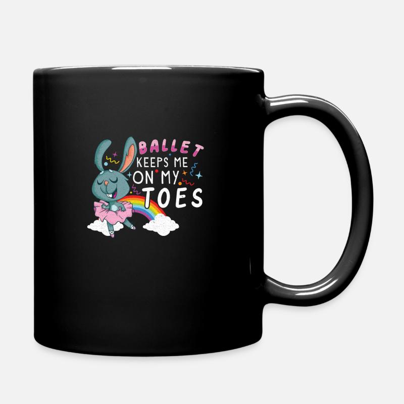 Ballet Ballerine Danse Danse Danse Ballet Cadeau - Mug uni - noir
