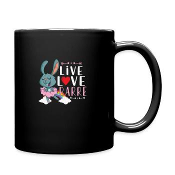 Ballet Ballerina Dance Dancer Dancing Ballet Gift - Full Colour Mug - black - Right
