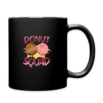 Donut Doughnut Baking Cake Baker - Tasse einfarbig - Schwarz - Rechts