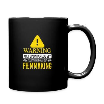 writer producer actor director filmmaker - Tasse einfarbig - Schwarz - Rechts
